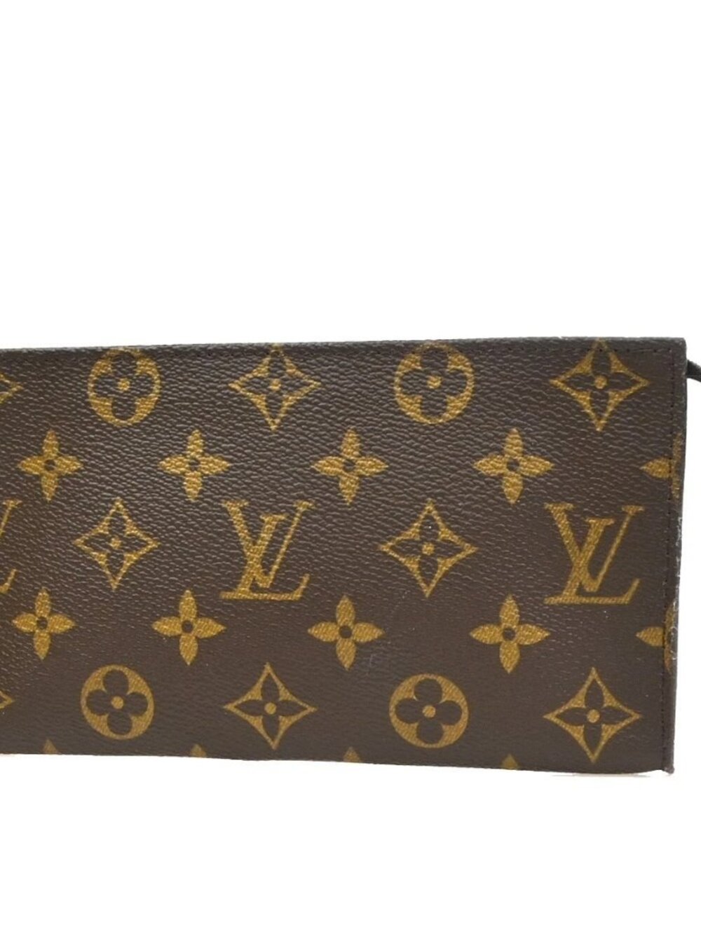 LOUIS VUITTON BUCKET GM Clutch Mini Pouch Bag Monogram Leather France 05KD739